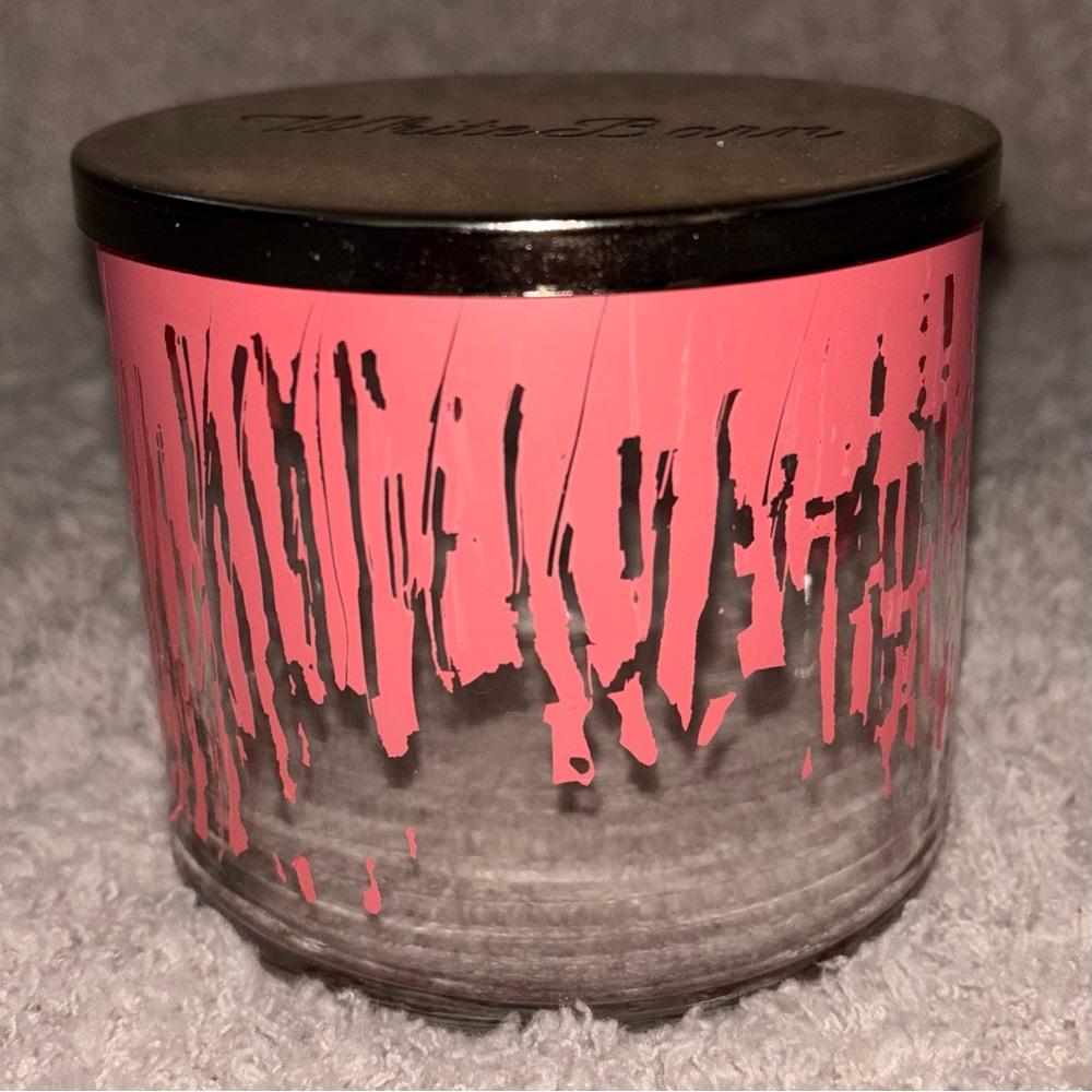 Pink and Gold Color Candle Jar